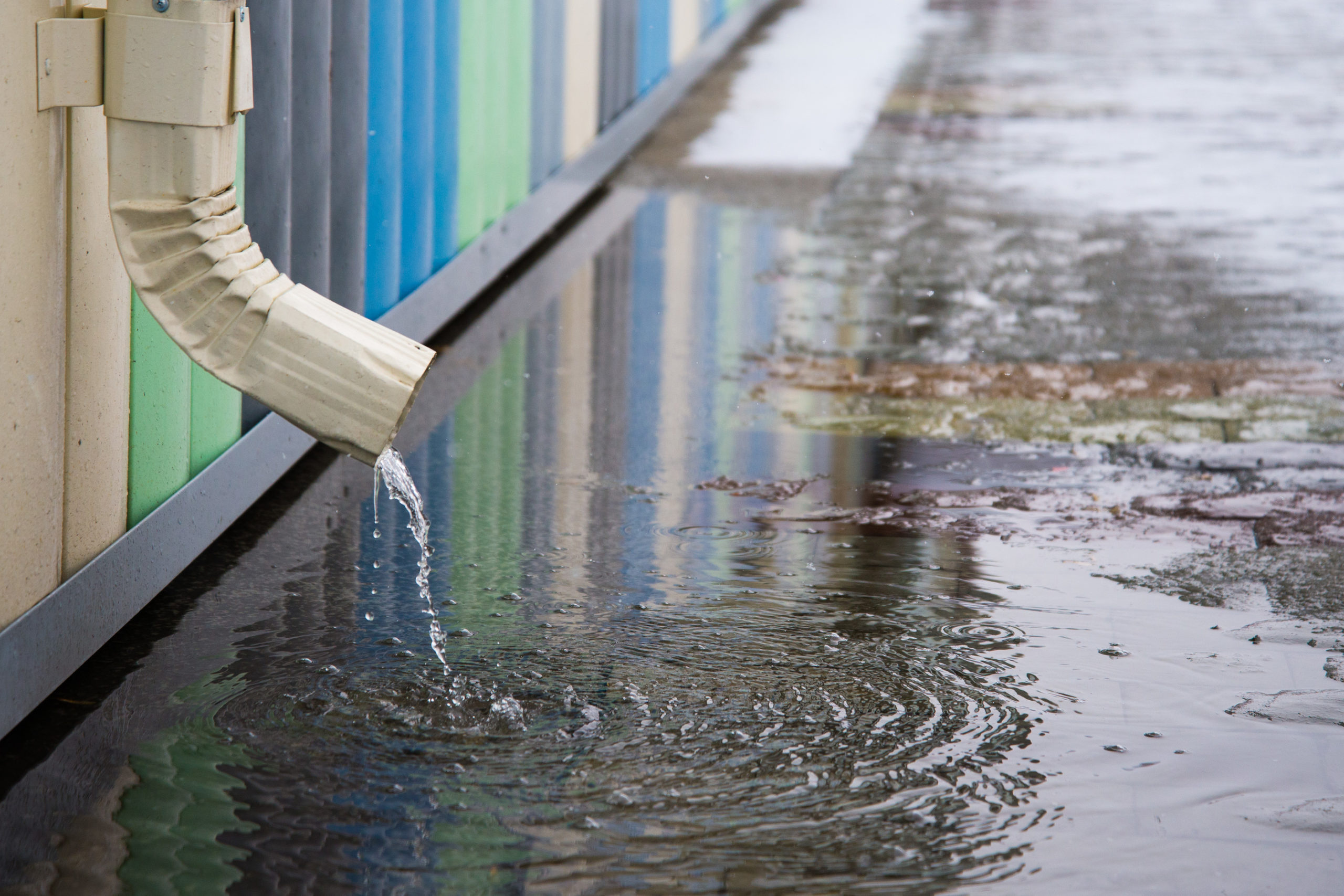 Downspout Cleaning - Jerry Cleans